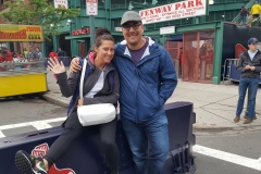 Fenway right down Yawkey Way